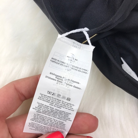 Rip Curl Black Premium Monokini One Piece Swim S M - Picture 6 of 7